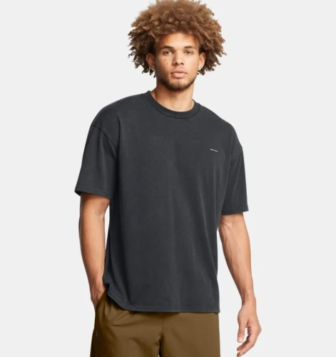 Футболка Under Armour UA M HW OS LOGO WASH SS 1389147-001