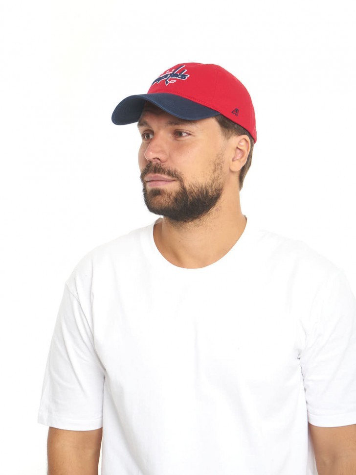 Бейсболка ATRIBUTIKA & CLUB Washington Capitals, красн.-син. 31649
