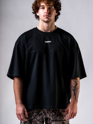 Футболка Nebbia Oversized Tee POWER 898 black