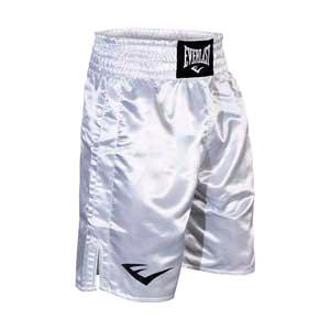 Шорты боксерские Everlast (выше колена) белые 4212