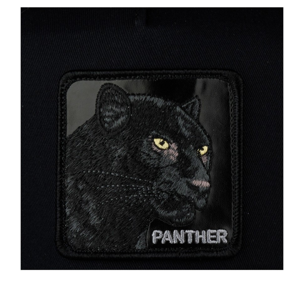Бейсболка GOORIN BROTHERS ANIMAL FARM PANTHER 101-1663 (черный - серый)