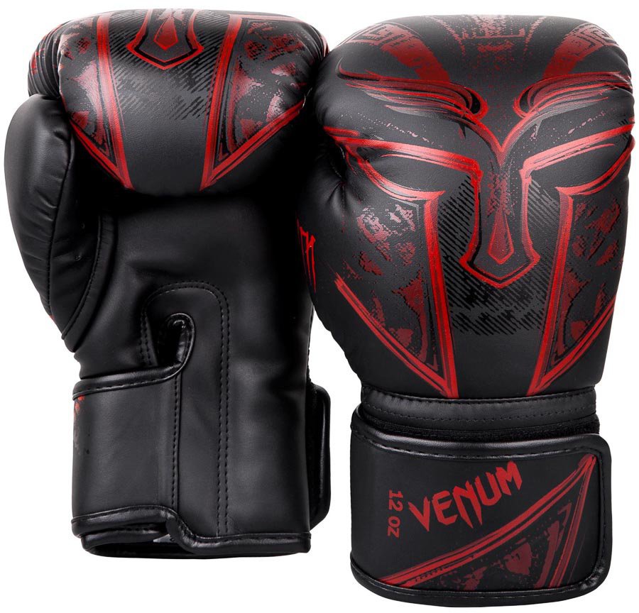 Перчатки боксерские Venum Gladiator Black/Red 01323