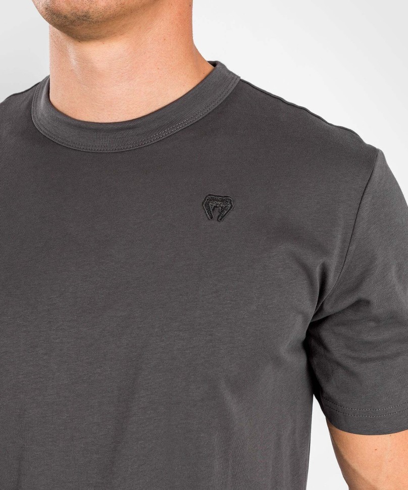 Футболка Venum Silent Power T-Shirt Grey ven05017-010