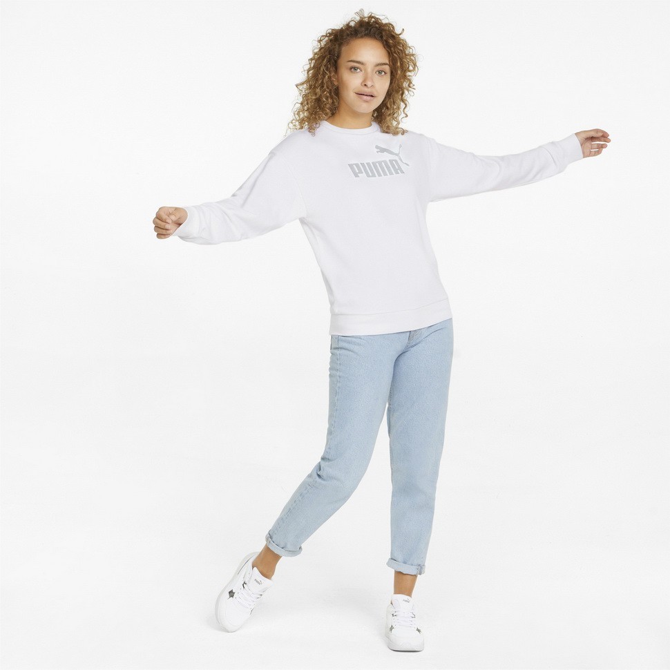 Джемпер Puma ESS+ Metallic Logo Crew TR 84830402