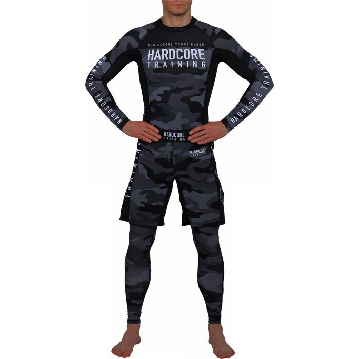 Компрессионные штаны Hardcore Training Night Camo 2.0 hctpan058