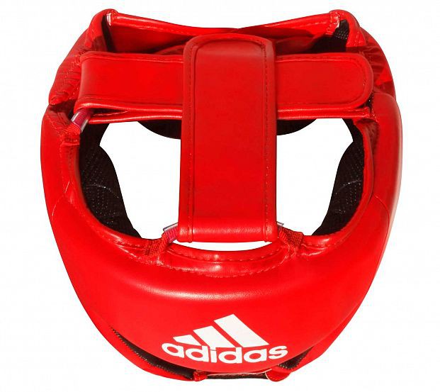 Шлем боксерский Adidas Hybrid 50 Head Guard adiH50HGкрасный