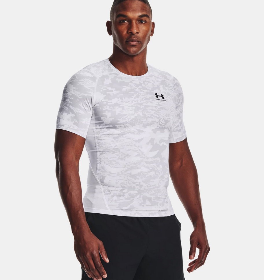 Футболка Under Armour UA HG Armour Camo Comp SS 1361519-100