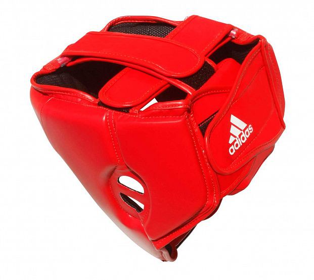 Шлем боксерский Adidas Hybrid 50 Head Guard adiH50HGкрасный