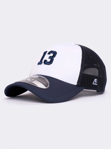 Бейсболка ATRIBUTIKA & CLUB №13, бел.-т.син. 21174