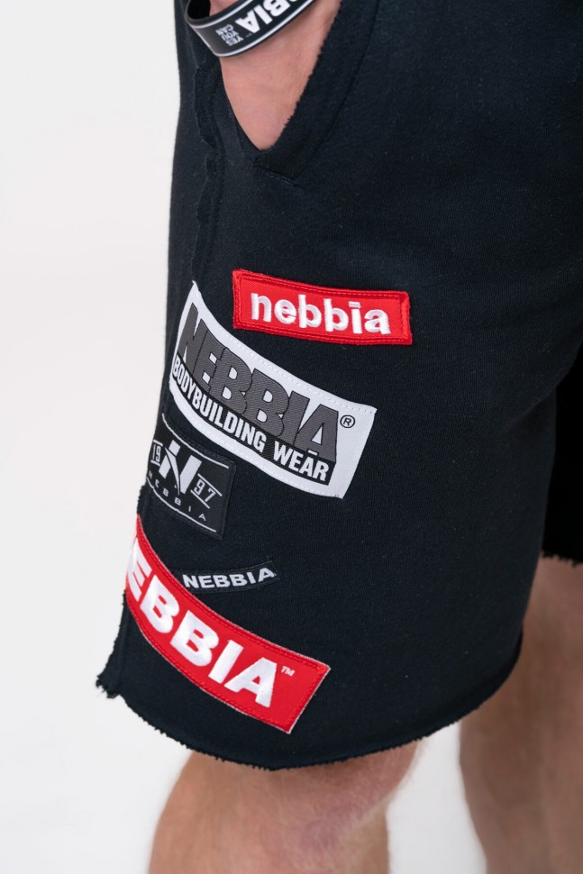Шорты Nebbia Labels 178 black