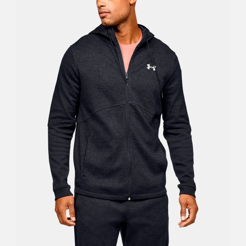 Толстовка Under Armour DOUBLE KNIT FZ HOODIE 1352012-001