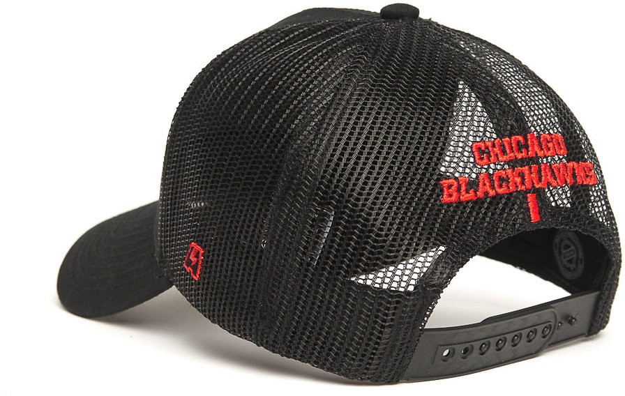 Бейсболка ATRIBUTIKA & CLUB Chicago Blackhawks, черн. 28165
