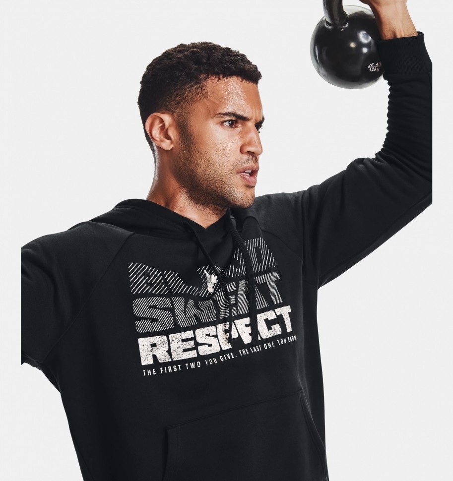Толстовка Under Armour UA Pjt Rock Rival Fleece HD 1367109-001