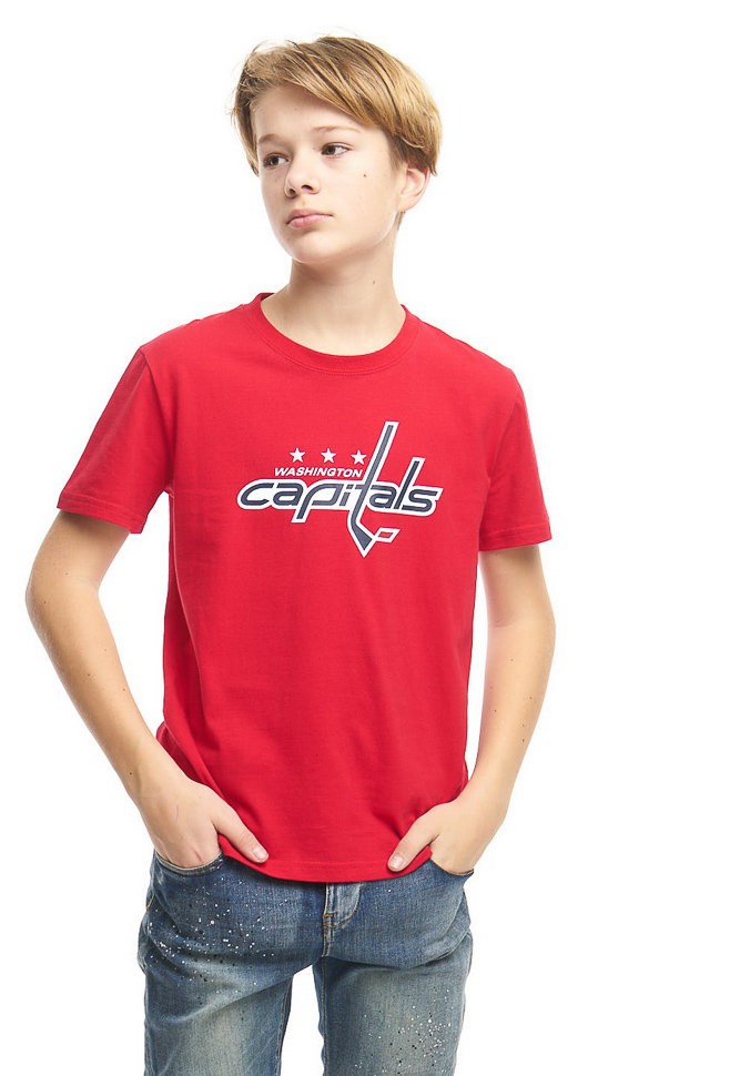 Футболка ATRIBUTIKA & CLUB детская Washington Capitals, красн. 309160