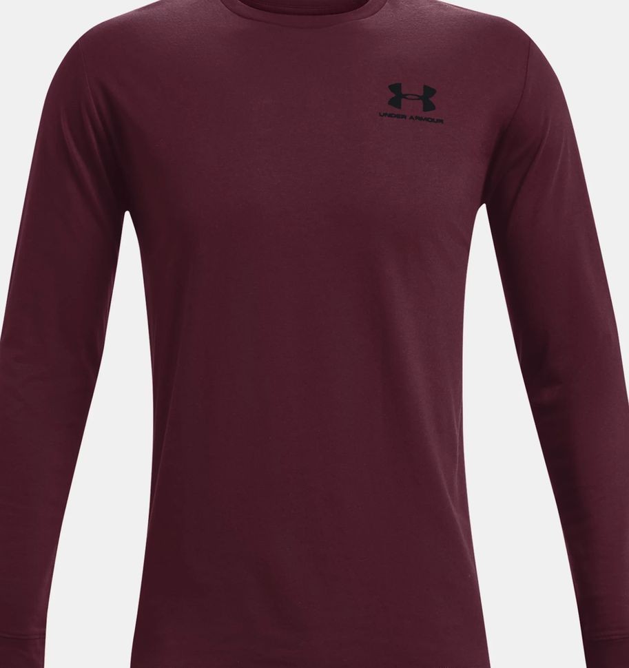 Футболка Under Armour с длинным рукавом UA SPORTSTYLE LEFT CHEST LS 1329585-601