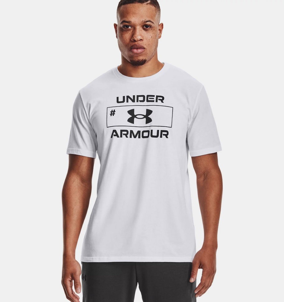 Футболка Under Armour UA NUMBER SCRIPT SS 1361682-100
