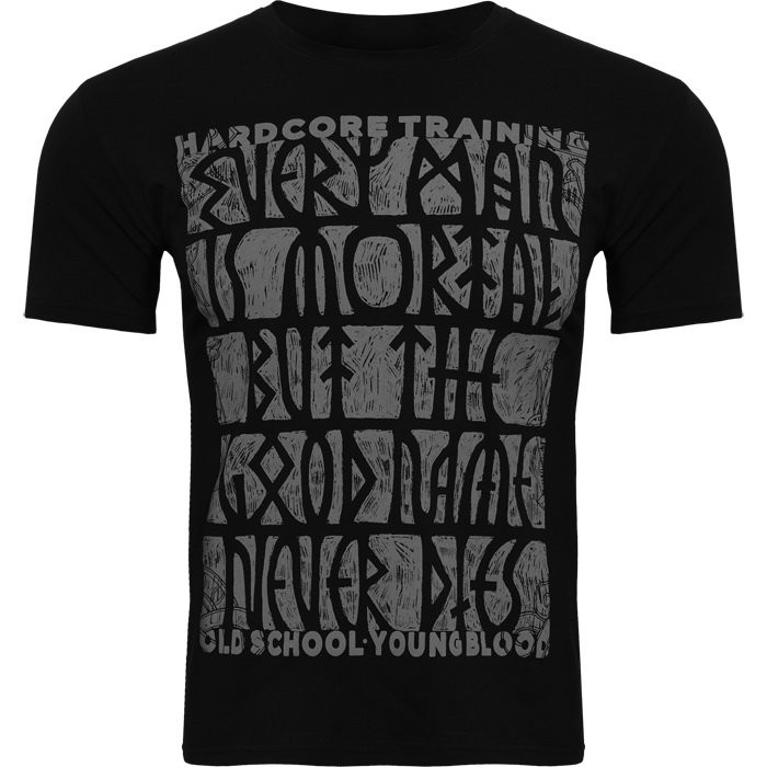 Футболка Hardcore Training Runestone Black hctshirt0375