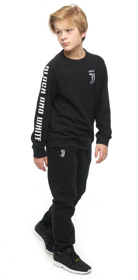 Свитшот ATRIBUTIKA & CLUB детский FC Juventus, черн., 128-134 38010