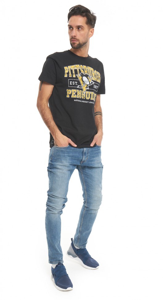 Футболка ATRIBUTIKA & CLUB Pittsburgh Penguins, черн. 31220