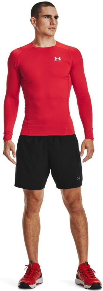 Футболка с длинным рукавом Armour UA HG Armour Comp LS 1361524-600