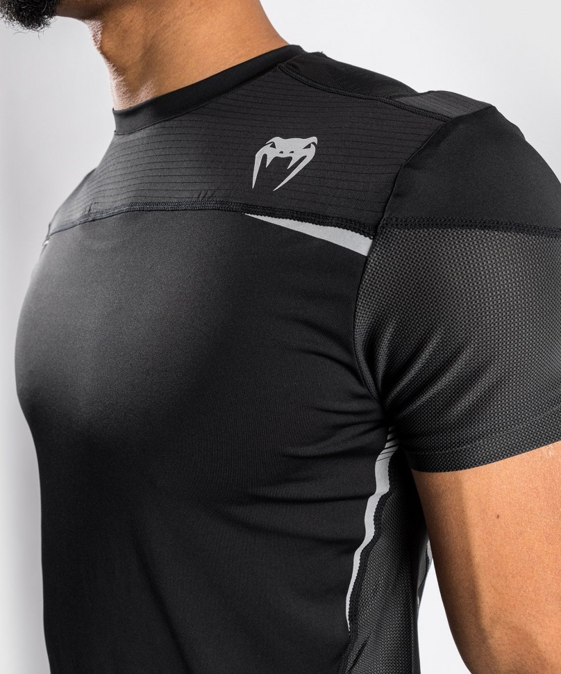 Футболка Venum Tempest 2.0 Dry Tech Black/Grey 04993