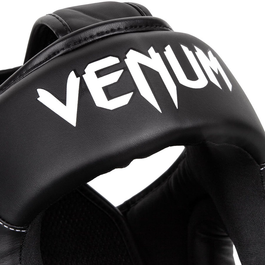 Шлем боксерский Venum Elite Black/White 00325