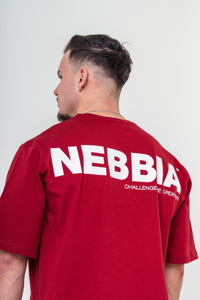 Футболка Nebbia GYM ESSENTIALS 381 Red