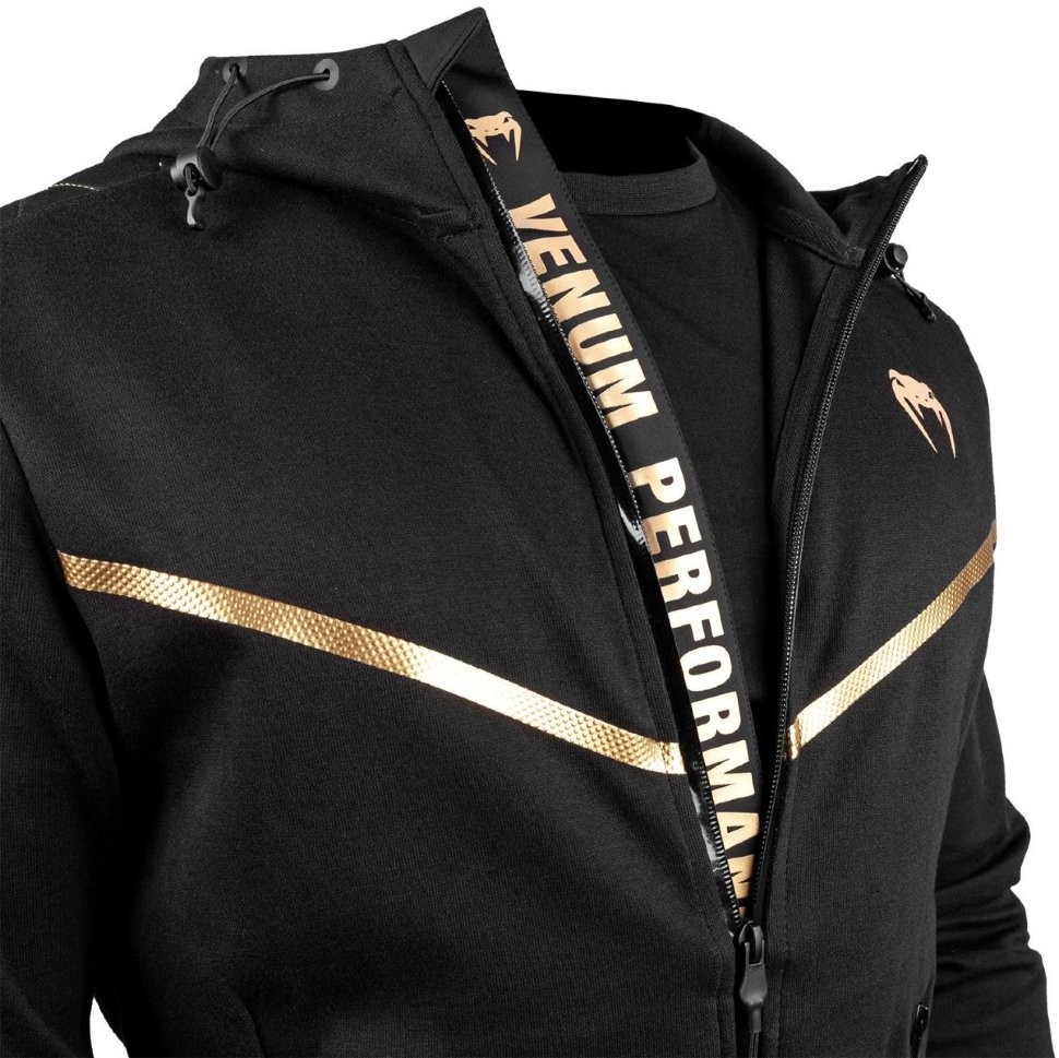 Толстовка Venum Laser Evo Black/Gold 02951