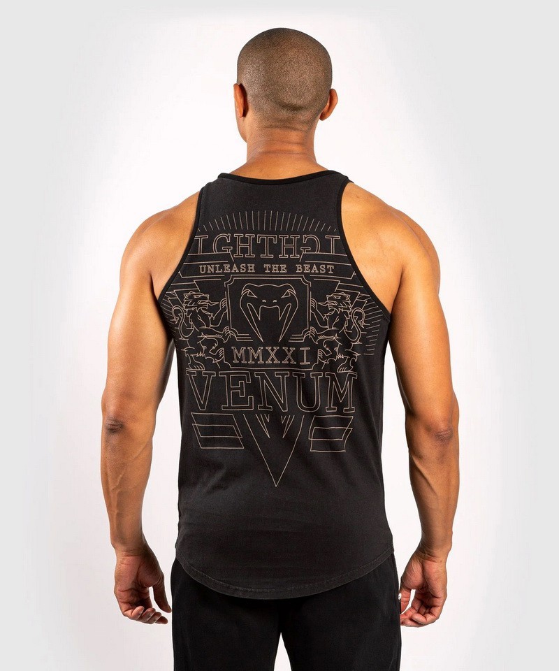 Майка Venum Lions21 Black/Sand 04769