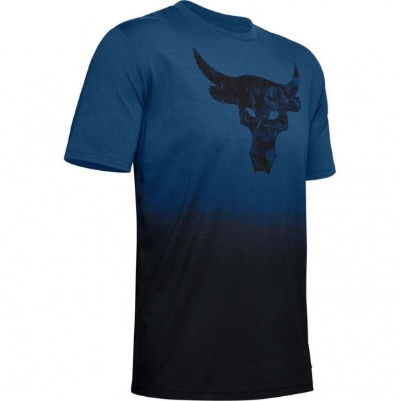 Футболка Under Armour PROJECT ROCK BULL GRAPHIC SS-BLU 1346099-481