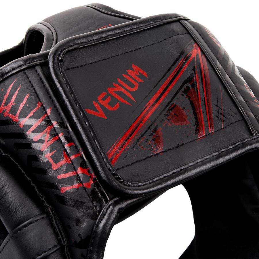 Шлем боксерский Venum Gladiator Black/Red 01327