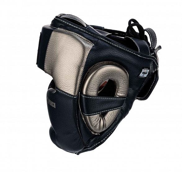 Шлем боксерский Clinch Punch 2.0 Full Face C148темносине-бронзовый