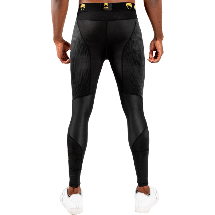 Компрессионные штаны Venum G-Fit Compression Tights - Black/Gold ven03727-126