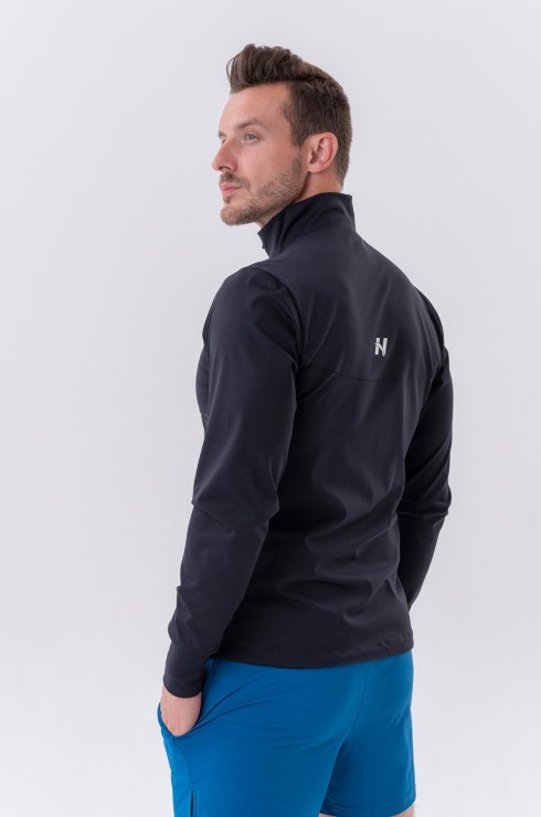 Олимпийка Nebbia Sporty Zipper Jacket with side pockets “Control” 332 Black