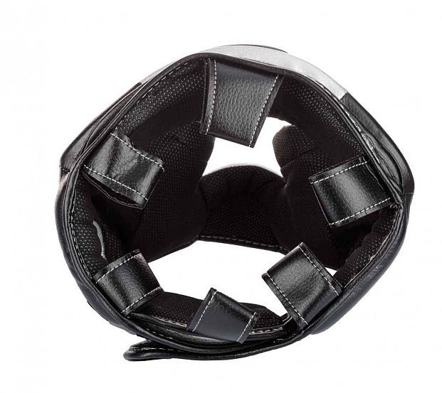 Шлем боксерский Clinch PUNCH 2.0 FULL FACE черно-серебристый C148