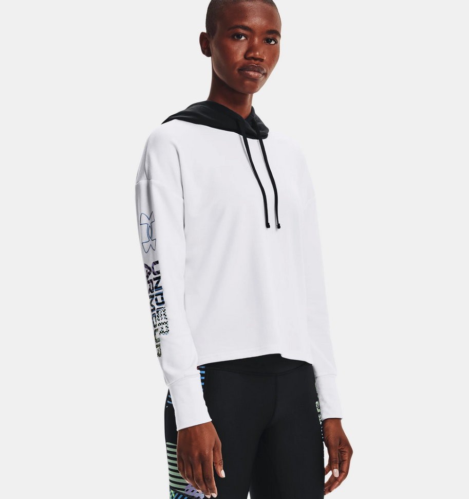 Толстовка Under Armour Rival Terry Geo Hoodie 1363260-100