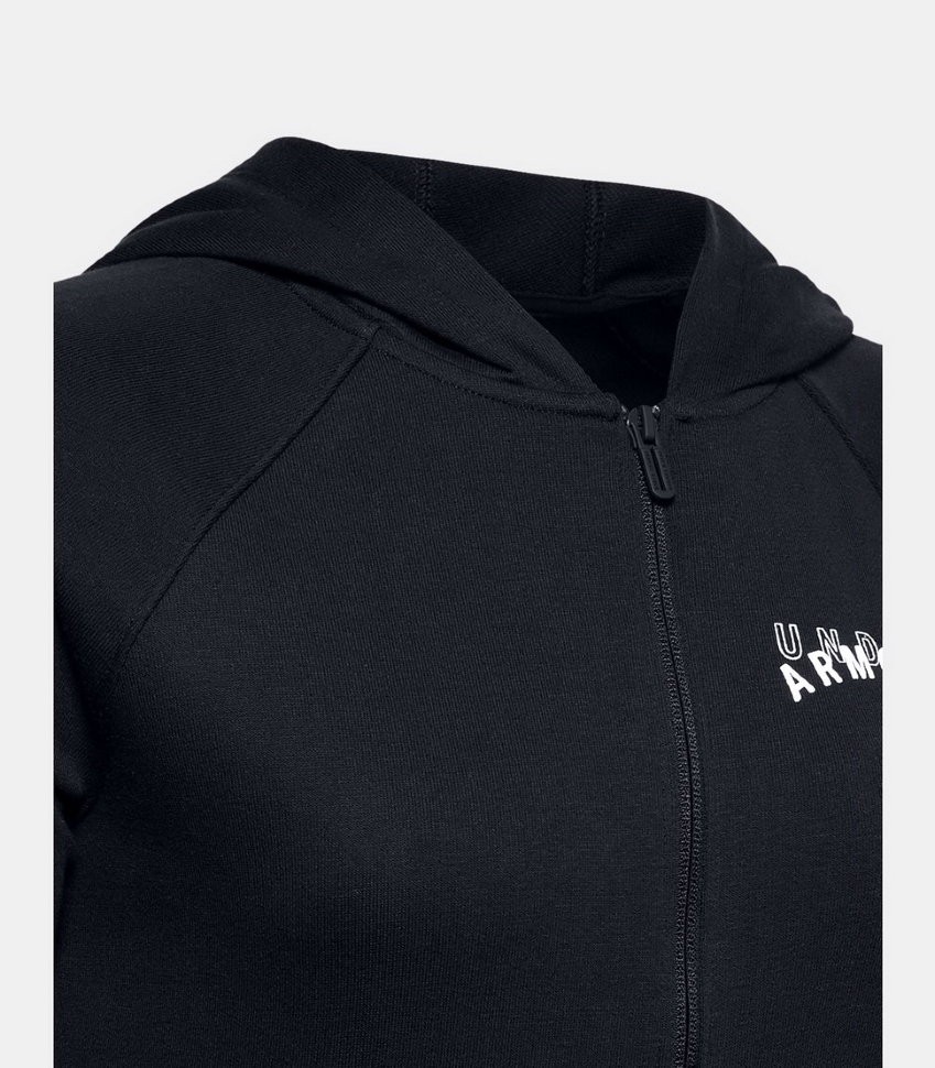 Толстовка Under Armour Rival Terry FZ Hoodie 1351810-001