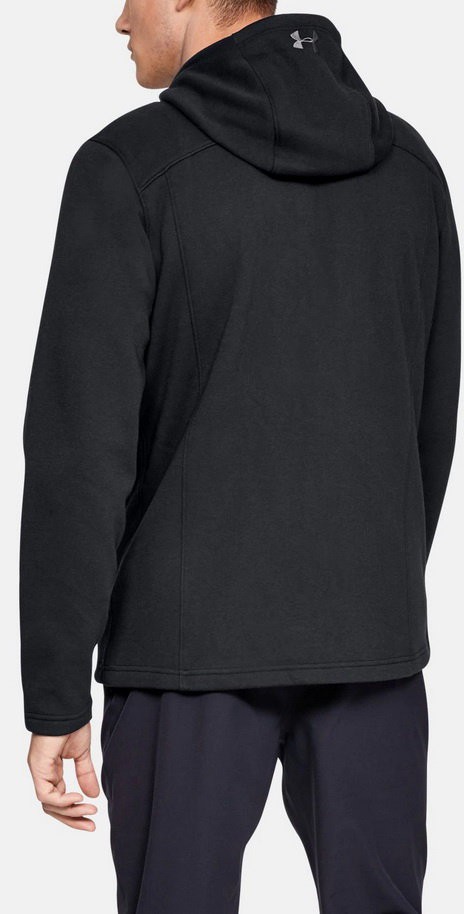 Ветровка Under Armour Dobson Hooded non-Iam Jacket Black / Charcoal / Charcoal 1319382-001