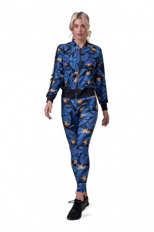 Толстовка Nebbia Ocean Power sporty jacket 562 SQ.Blue