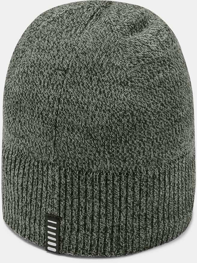 Шапка Under Armour Men's UA Reactor Knit Beanie Grove Green / Artillery Green / Silver 1298452-504