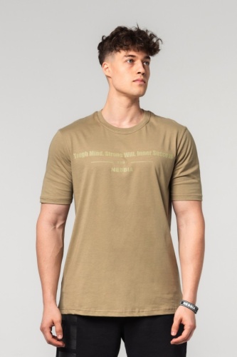 Футболка Nebbia Muscle Fit T-shirt FLEXIN' 358 Green