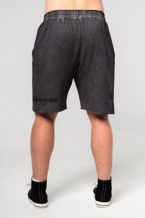 Шорты Nebbia Washed-off Gym Sweatshorts NO BS 367 Black