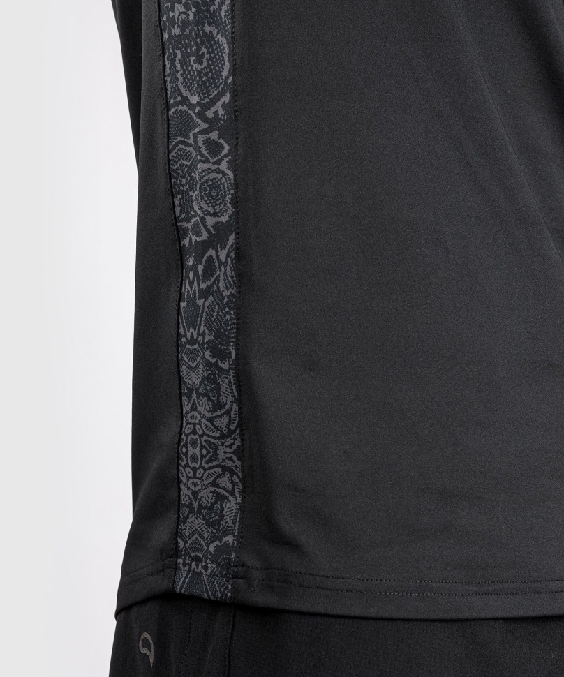 Футболка Venum Classic Evo Dry Tech Black/Black Reflective ven04262-585