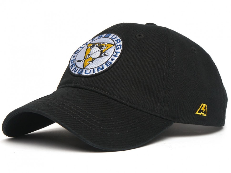 Бейсболка ATRIBUTIKA & CLUB Pittsburgh Penguins, черн. 31693