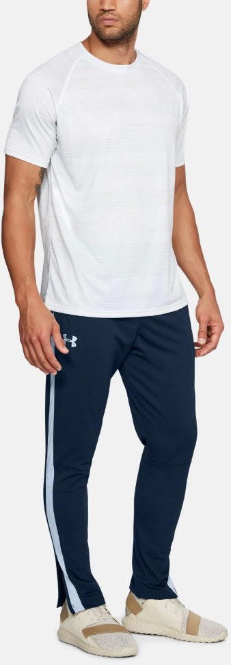 Брюки Under Armour SPORTSTYLE PIQUE TRACK PANT Academy /  / White 1313201-408