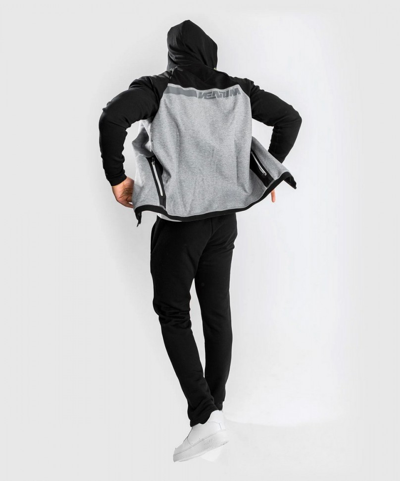 Толстовка Venum Laser Evo 2.0 Black/Grey 04805