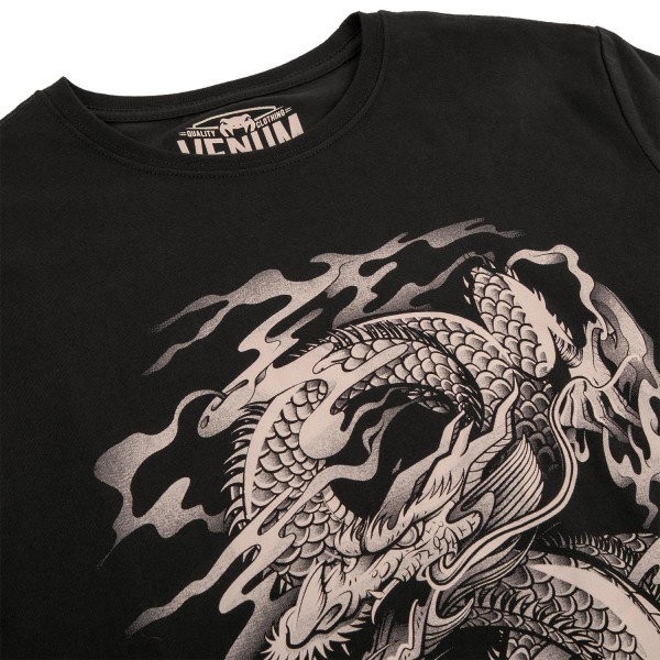 Футболка Venum Dragon's Flight Black/Sand 02431