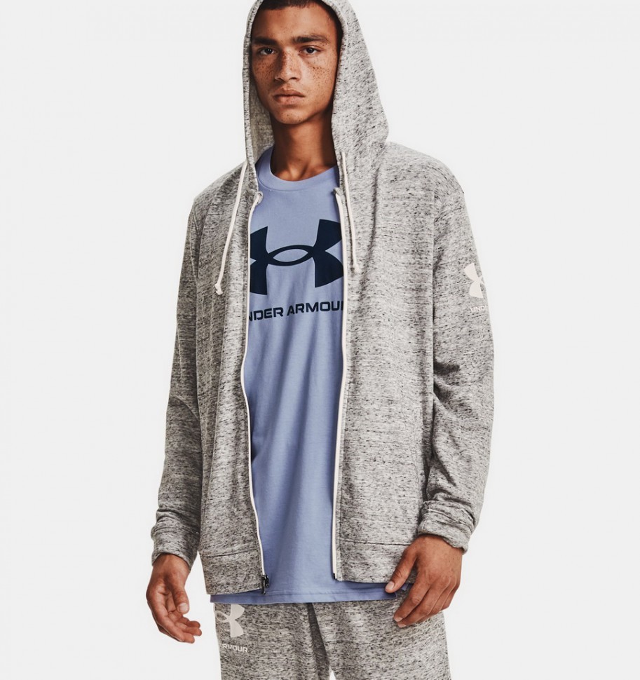 Толстовка Under Armour UA RIVAL TERRY FZ HD 1361606-012