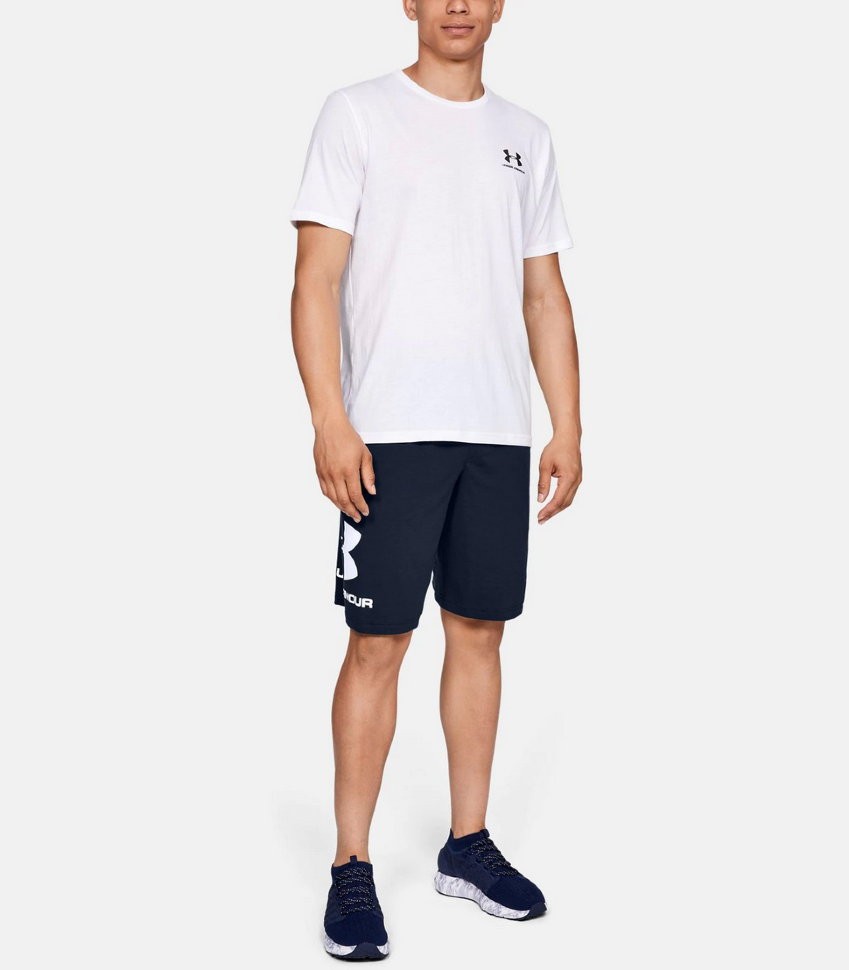 Шорты Under Armour SPORTSTYLE COTTON LOGO SHORTS 1329300-408
