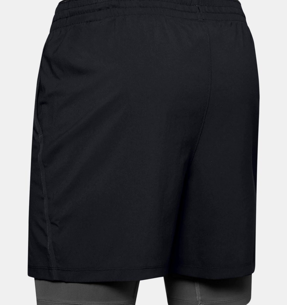 Шорты Under Armour Qualifier 2-in-1 Short 1345320-001